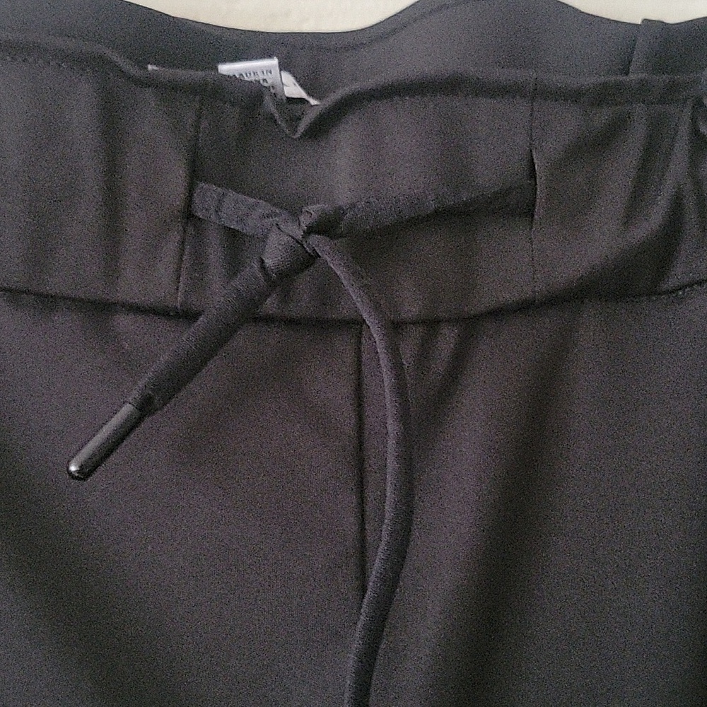 Maison d' Amelie Black Tie Leisure Dress Pants XL - Picture 3 of 9